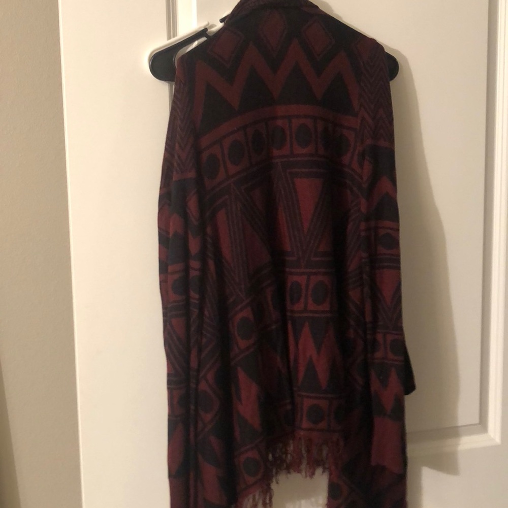 Aztec Print Cardigan - Picture 2 of 2